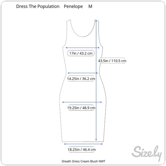 Dress The Population Penelope Sleeveless Sheath Cream Pink Green Lace M NWT - Picture 10 of 10